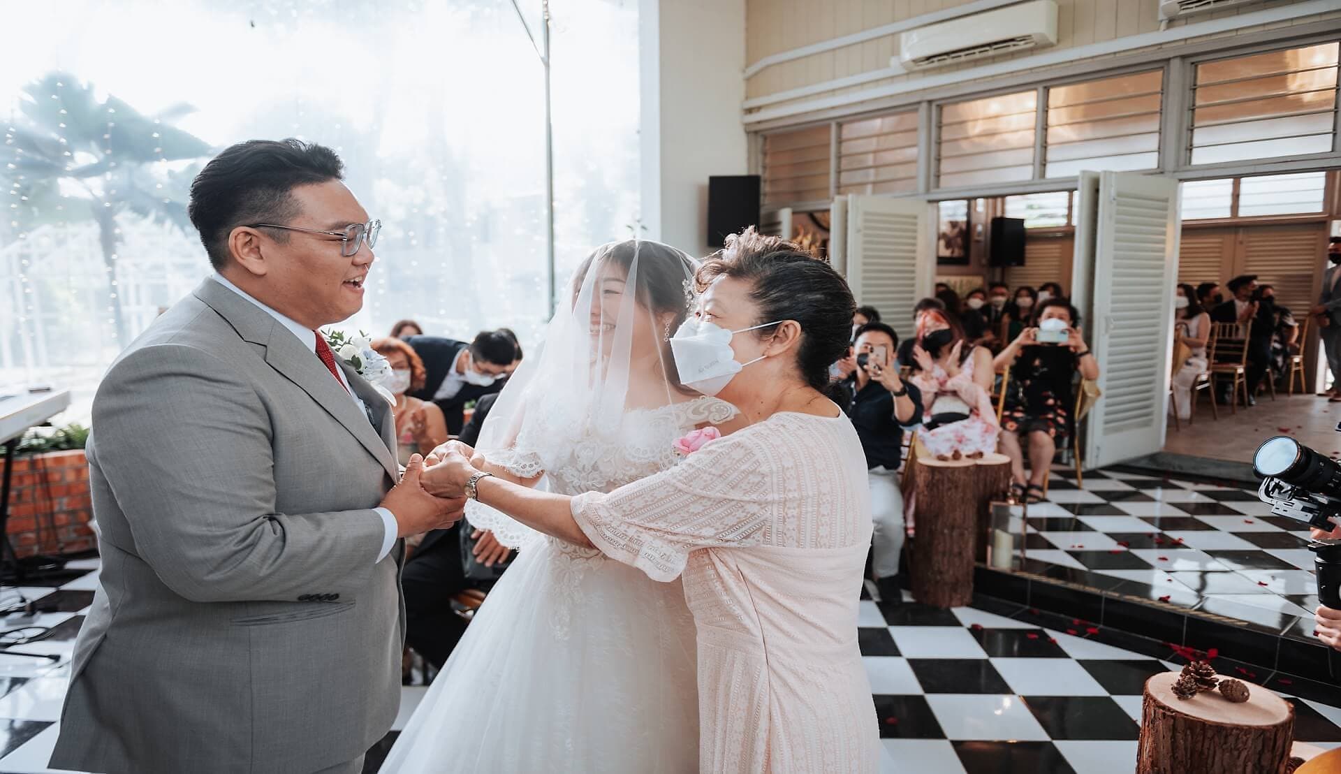 Sugar & Spice Events - Giving Daughter's hand to the groom 